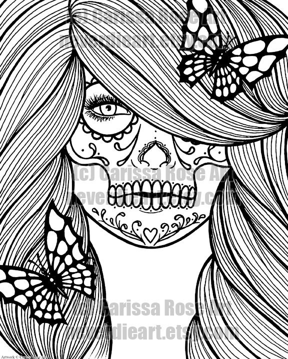dead guy coloring pages - photo #34