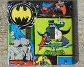 Batman Penguin Double Light Switch Plate Cover