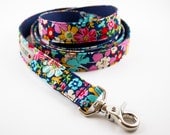 Bright Floral Dog Leash