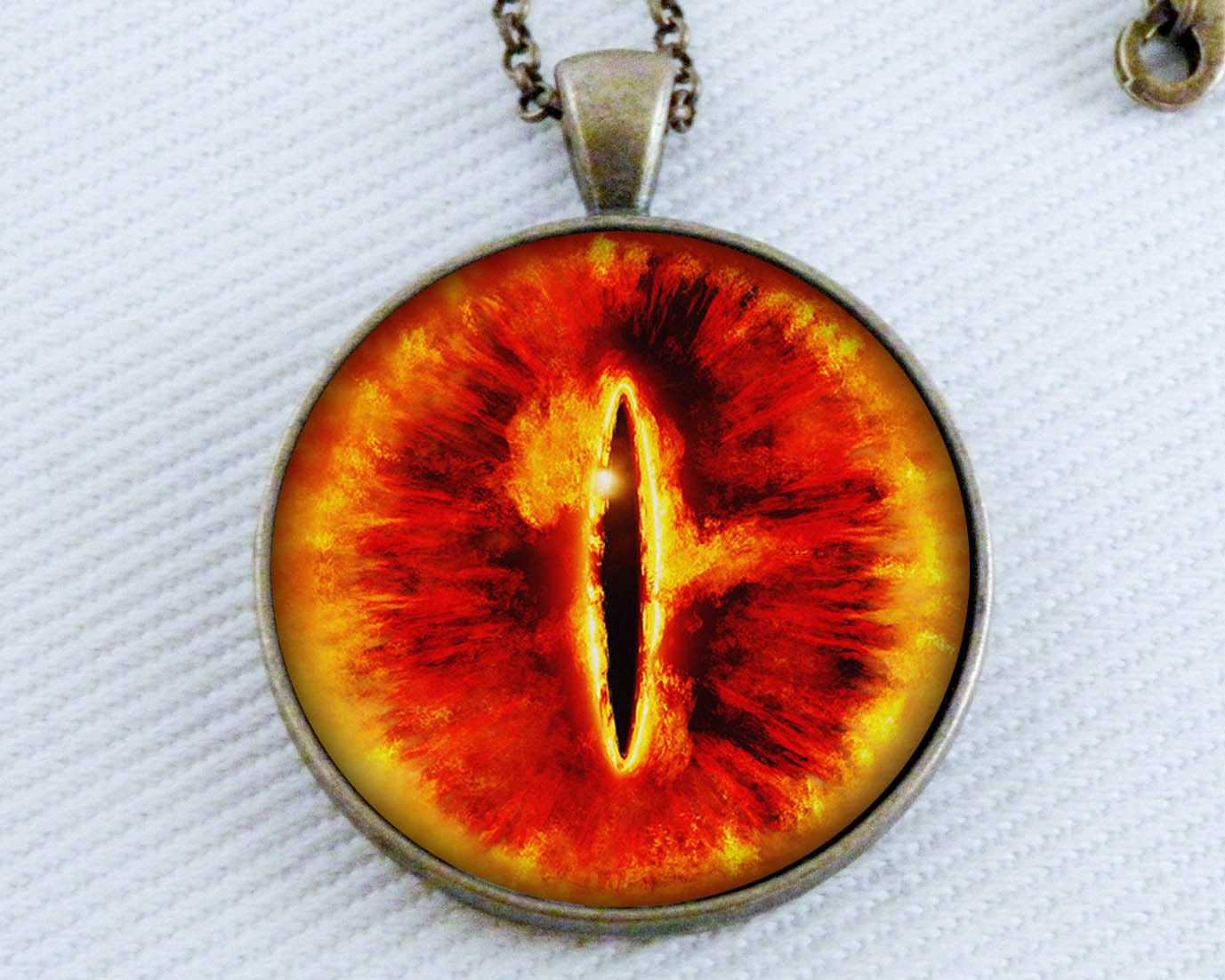 Buy One Get One FREE Eye of Sauron Lord of the Rings Pendant Necklace Eye Pendant Jewelry