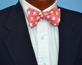 Tooth Silk Bow Tie