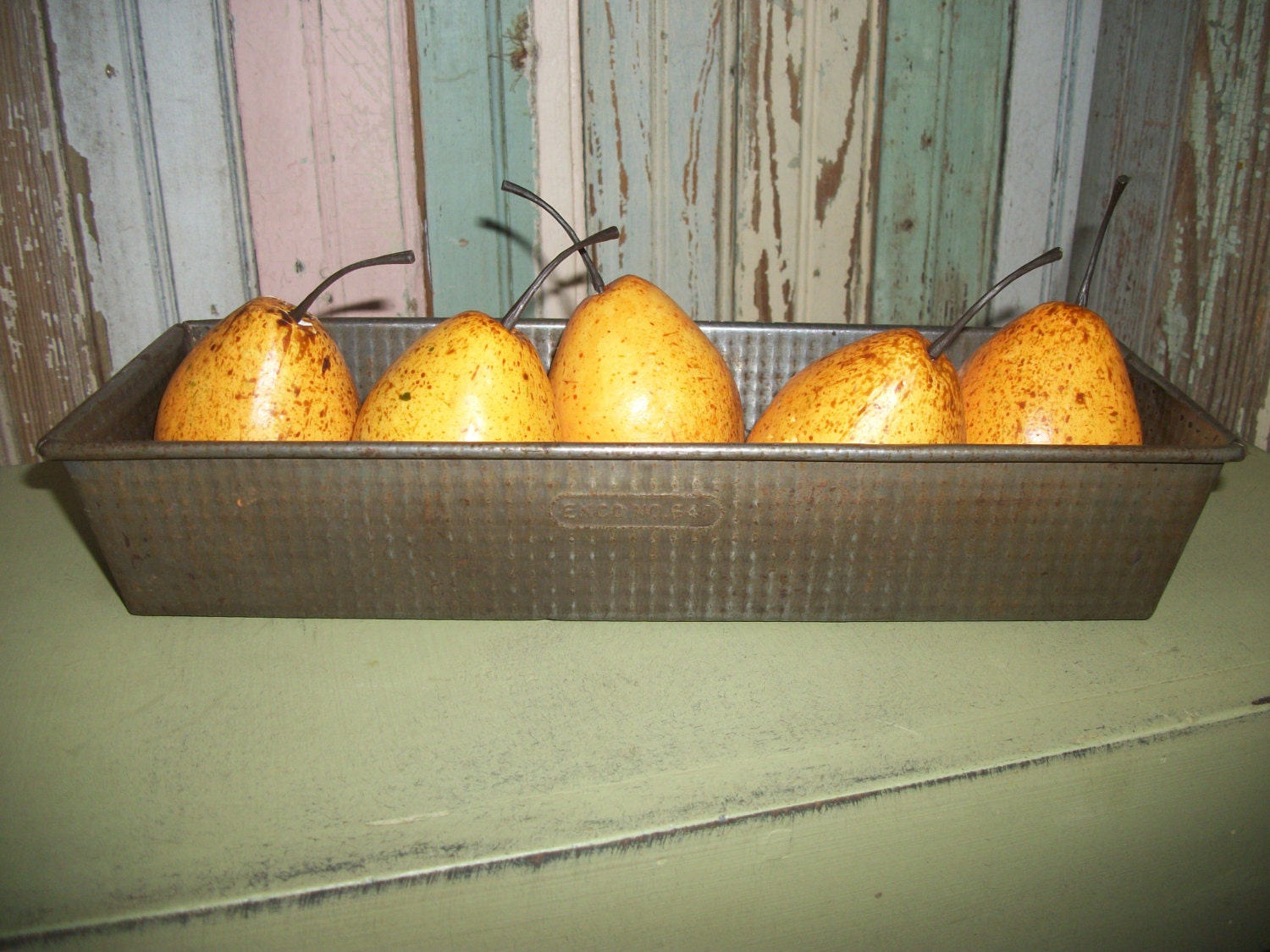Vintage Bake Pan/ Vintage Decor/ Industrial Decor