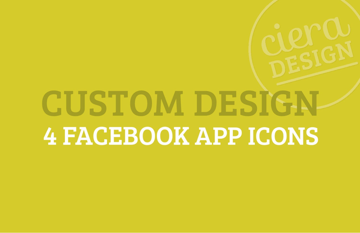Custom Facebook Page App Icons