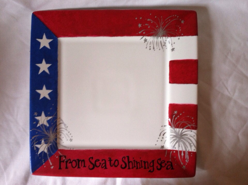 Patriotic Plate