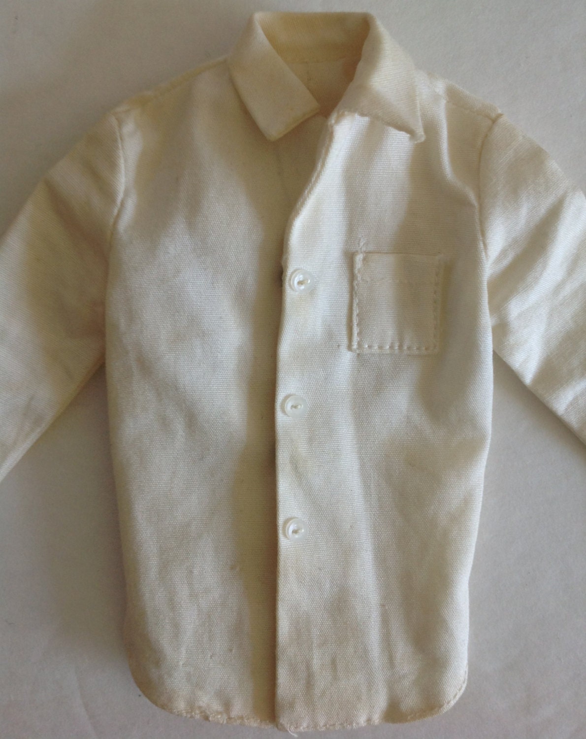 Ken Doll Saturday Date White Dress Shirt