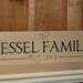 Family Established Sign -5.5"x18"- Great Wedding, Anniversary or Housewarming Gift