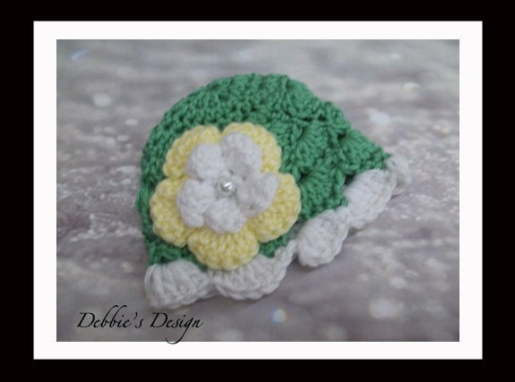 Preemie-Baby Hat-19 FREE SHIPPING, Cozy, Handmade, Girl, Gifts, Beanie, Cap, Baby, Children, Accessories, Clothing