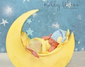 Sleep Cap Hat Pattern - PDF PATTERN - photo prop pattern - newborn baby toddler child hat pattern