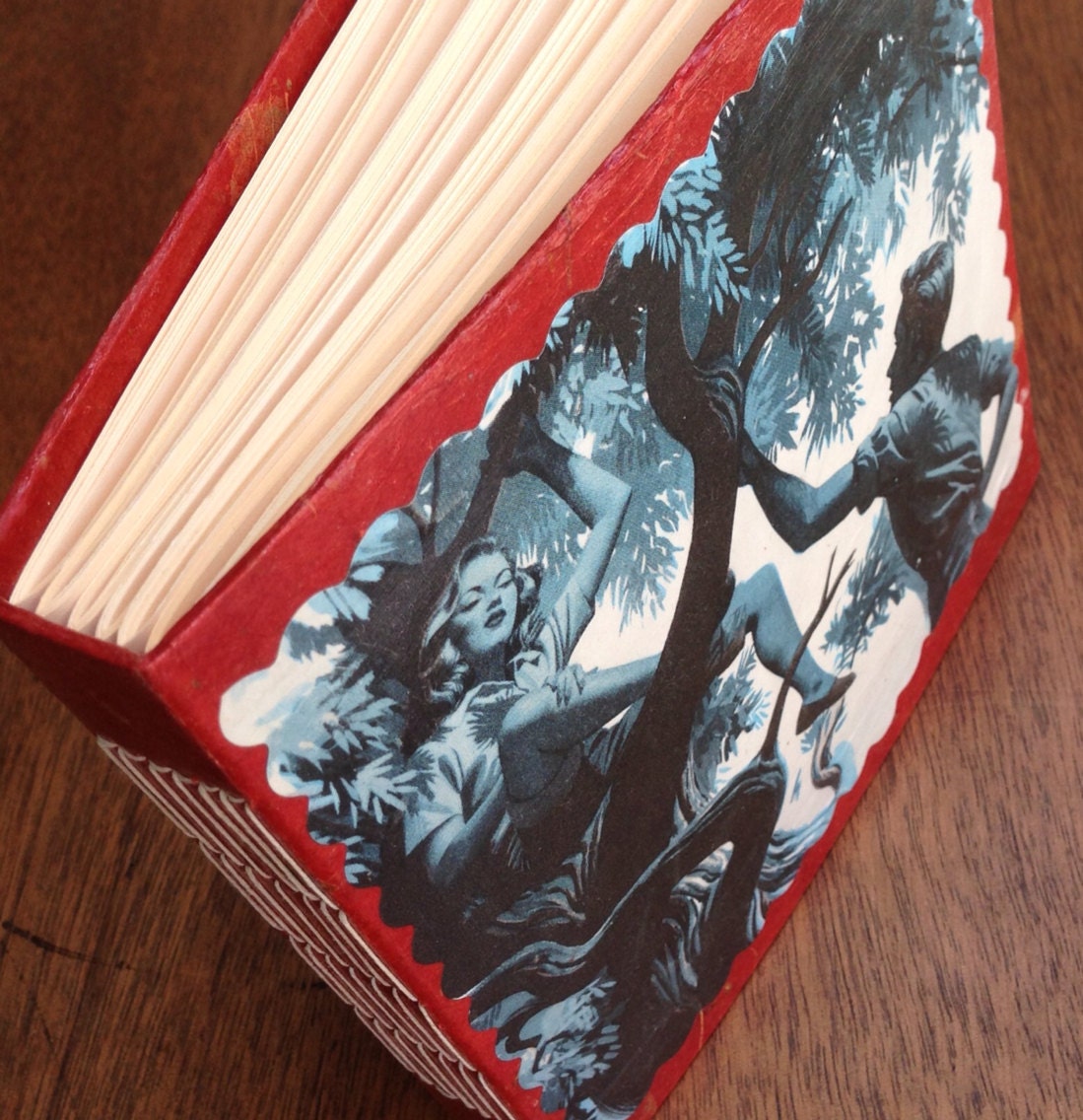 Medium Book - Hand bound Heart Throb