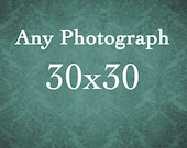 30x30 - Large Photo - Custom Size - Vintage Inspired and Dreamy - Baby Nursery - Home Decor - Fine Art Photography Print