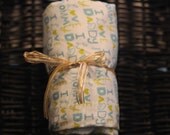 Fitted crib sheet- I love my mommy/daddy