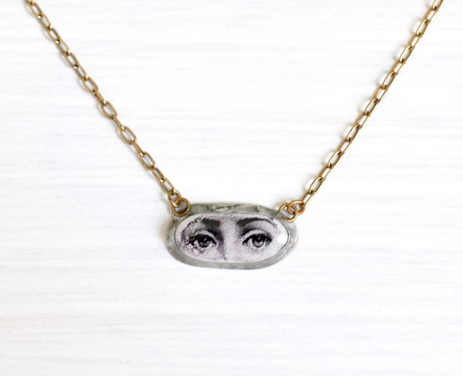 Mind no.3 Necklace . Curiosities Collection . by Mad Tea Garden