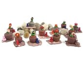 Spring Flowers Miniature Keepsake Miniature Garden Terrarium Decor Home Decor