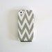 Sale Chevron iPhone 4/4s GRAY/GREY case BT Pattern Geometric Arrows Modern Tribal redtilestudio