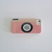 iPhone 5 case Camera Pink Vintage Retro iPhone 4/4s case Modern Mom accessories redtilestudio