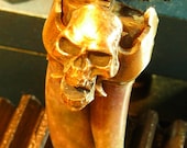 Dragon tooth Skull pendant