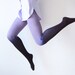 Ombre Tights - Lavender and Deep Purple Gradient - Sample Sale