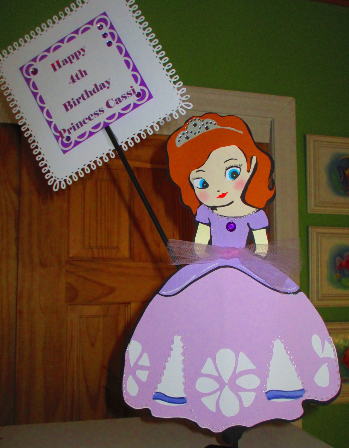Princess Party centerpiece
