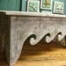Bench Seat Coffee Table Waves Beach House Chair Assemble Yourself Beach House Decor