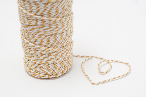 Bakers Twine Spool 170 yards - Sunshine Yellow
