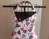 Swirly Hearts Apron