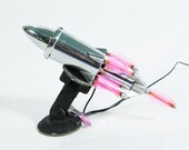 50s Rocket Hood Ornament for Vintage Motorcycle or Car