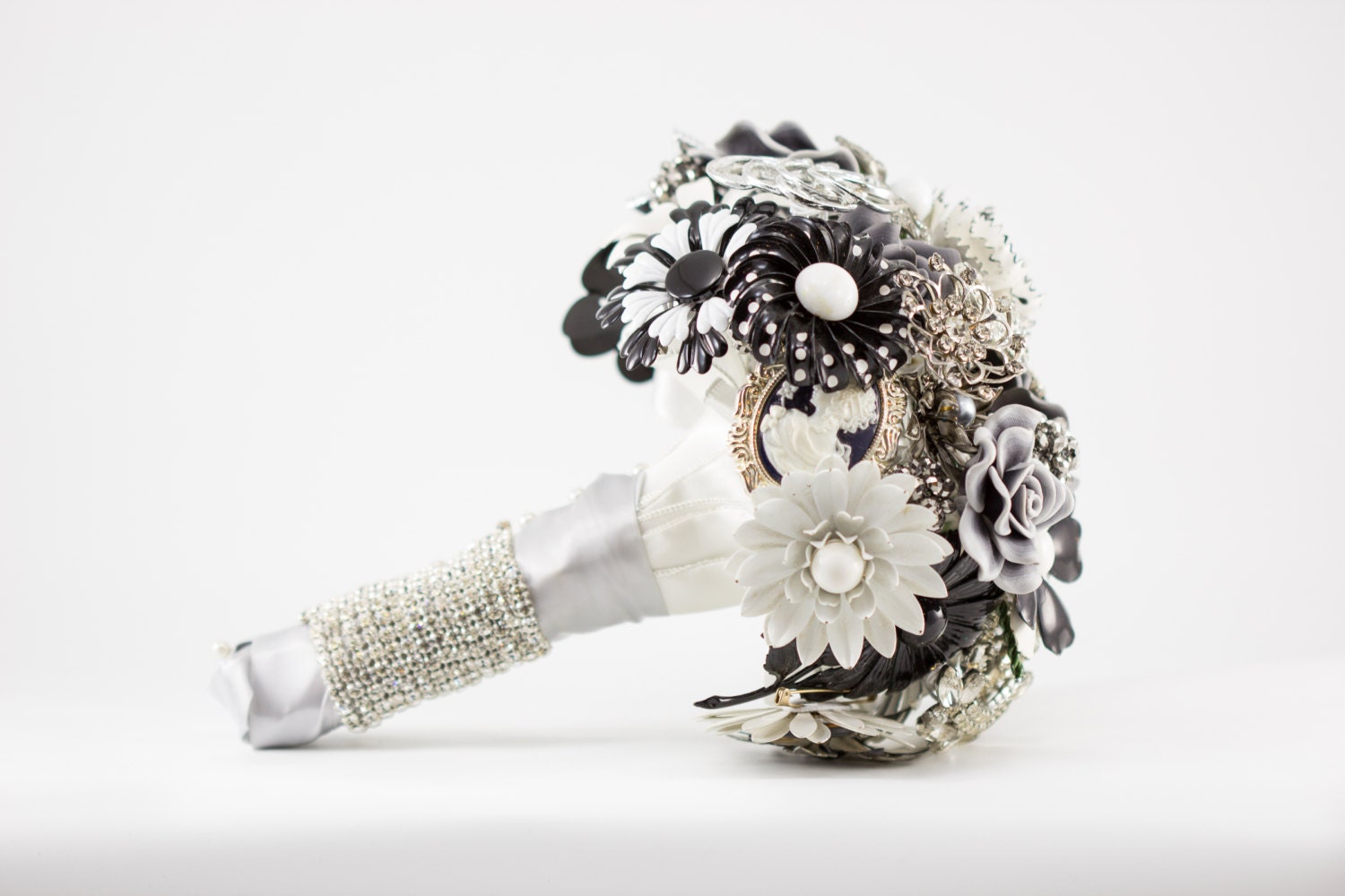 Reserved - Brooch Bouquet - Ready To Ship Bouquet