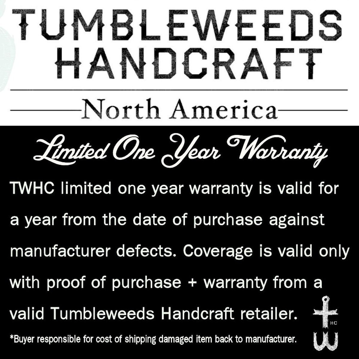 One Year Warranty