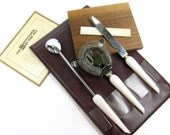 Mid Century Barware / The Bartender Bar Tool Set / Mad Men Style