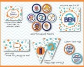 bubble guppies printable party INCLUDING invite Il_170x135