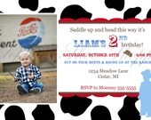 Little Cowboy (2 variations) - Digital file pdf - 5x7