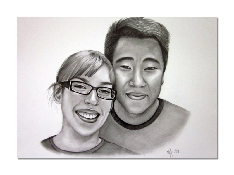 Custom Portrait Drawn From Your Photo