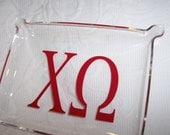 Chi Omega Acrylic Tray LARGE