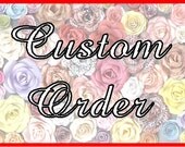 custom listing for Julie