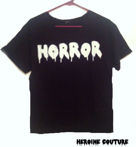 Customizable Horror T-shirt, Tank or Crop Top