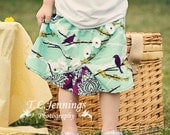 Angled Ruffle skirt pattern 6m 12m 18m 24m INSTANT DOWNLOAD