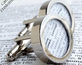 Dictionary Definition Custom Cufflinks - Love for Grooms, Weddings, Anniversary, Birthdays or Just Becuase