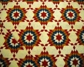 Quilting Fabric, Cotton Yardage, Half Yard, Heart of a Nation, Sewing Notions, Quilting Notions, Cotton, brown