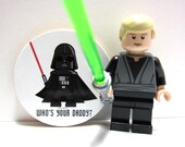 Star Wars Darth Vader - Who's Your Daddy - Funny Wood Magnet