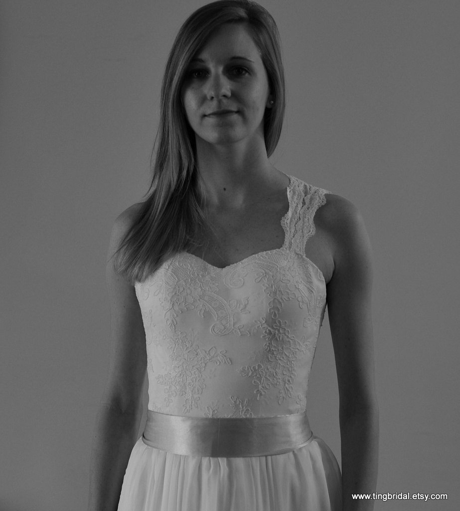 Custom Wedding Dress-Meredith Gown-Made to order in ivory, blush or champagne
