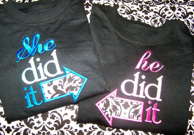 Twin shirts She did it He did it shirts Sibling Shirts Brother Shirts Sister Shirts