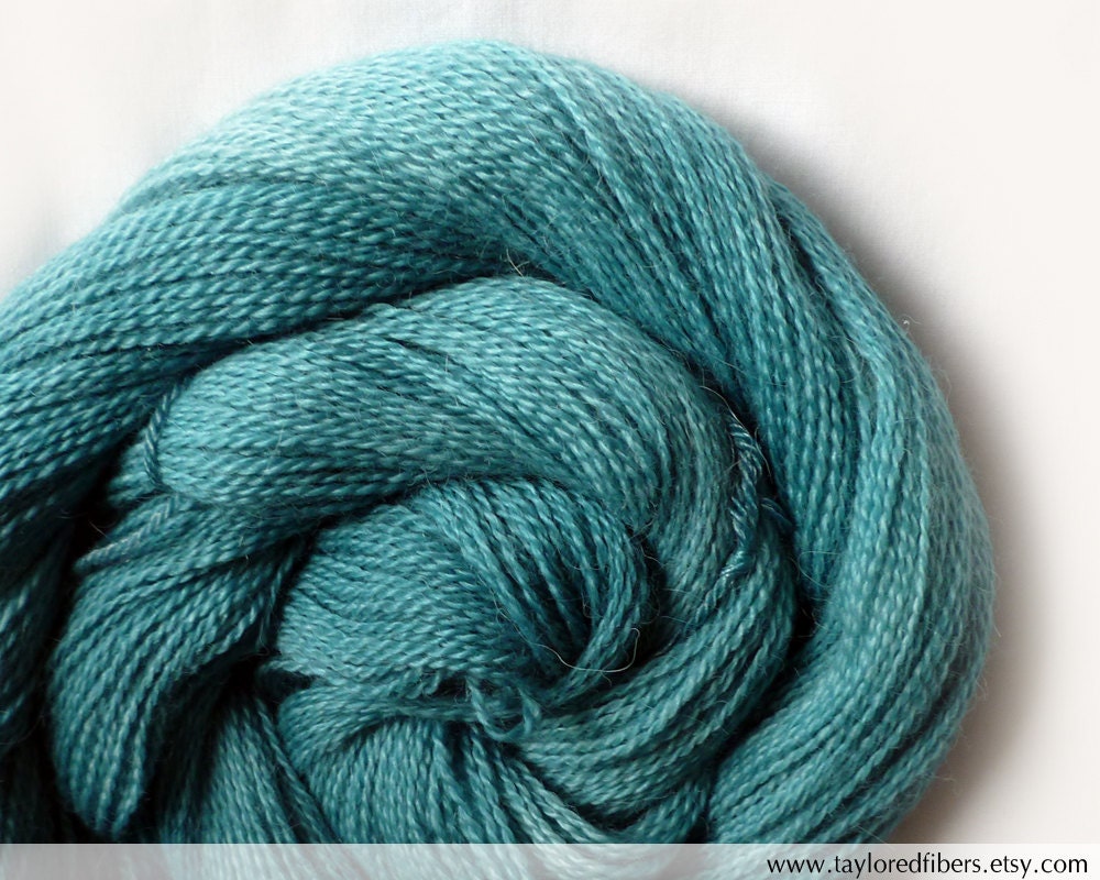 Baby Alpaca, Silk Yarn Hand Dyed (ALI630)