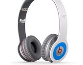 Beats Solo Blue Headphone Cup Wraps