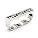 Triangle Jewelry - 3 Finger Ring - Knuckle Duster - Geometric Jewelry