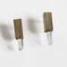 Crystal Dagger Post Earrings