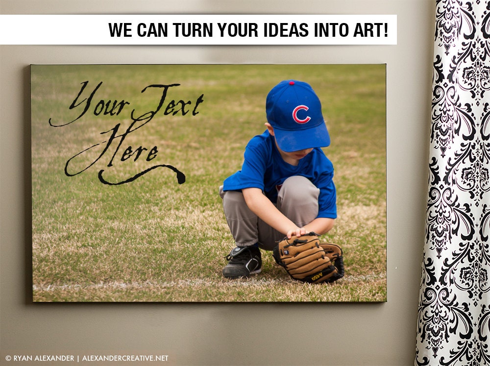Youth Sports Gallery Wrapped Canvas // 20x30