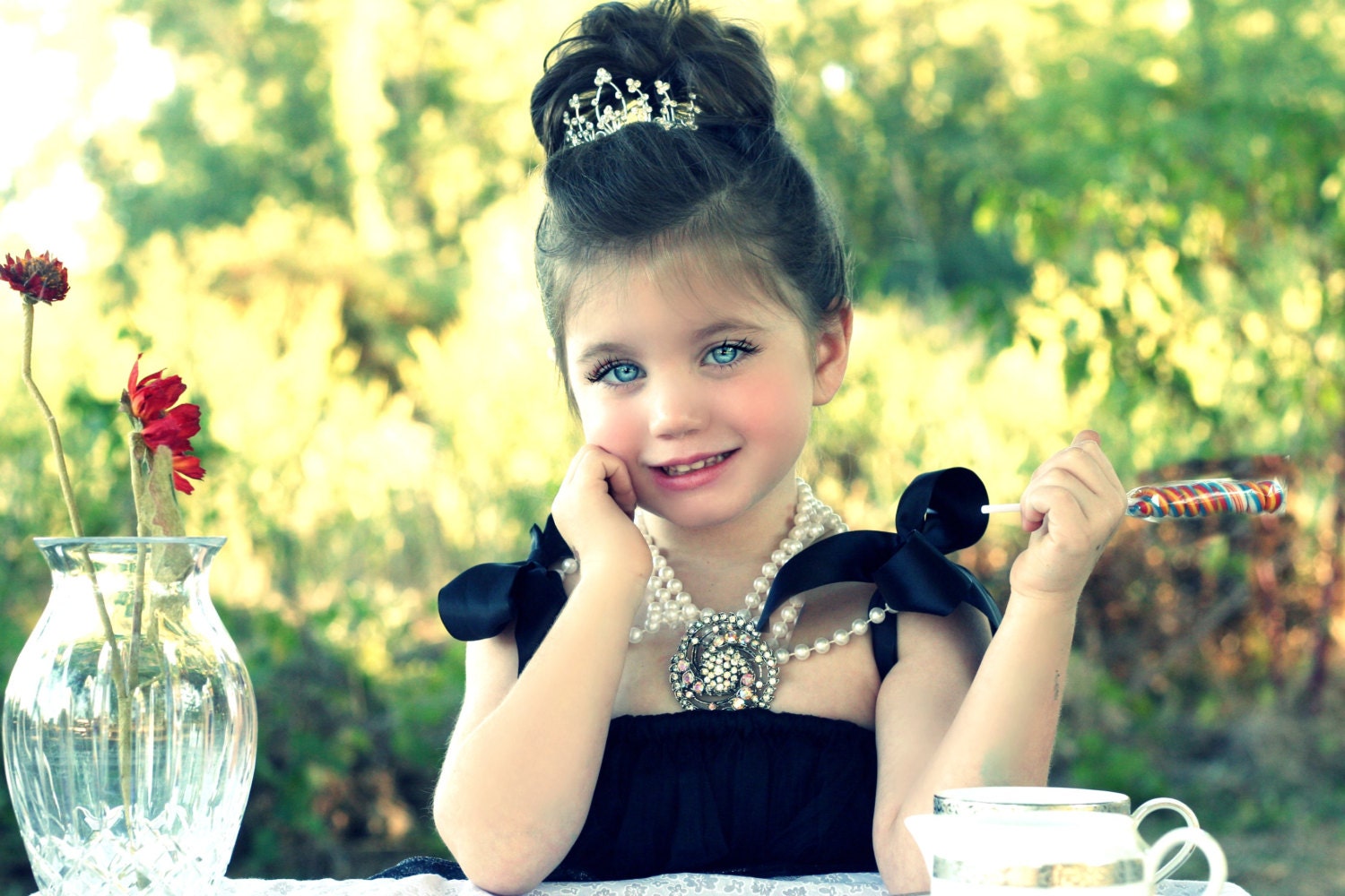 Flower Girl Dress by Atutudes - As seen on Jessica Alba's Facebook Page, Lauren Conrad's Website and Pinterest