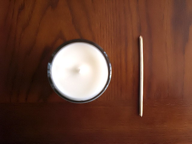 Sweet Birch essential oil soy candle - all natural, aromatherapy, fresh and herbal