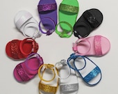 Glittery Sandals (Available in Many Colors) for American Girl/18" Dolls