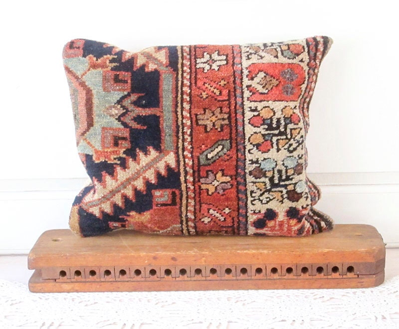 Oriental Carpet Pillow for the Urban Cowboy